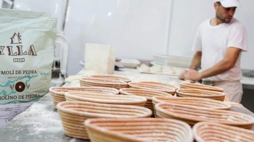 Farines Ylla molí de pedra Vic