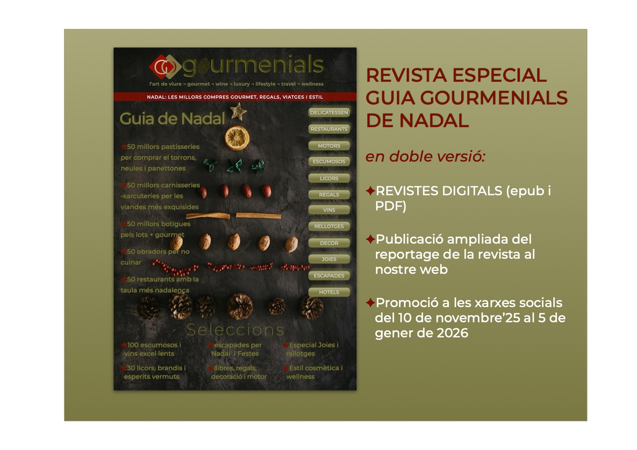 Revista Nadal GourmenialsCat - cuina, gastronomia, restaurants, panettone, torrons, xarcuteria