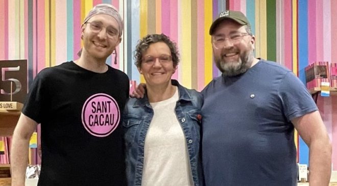 Raúl Cegarra (El Xocolater de Taradell), Sandra López i Genís González