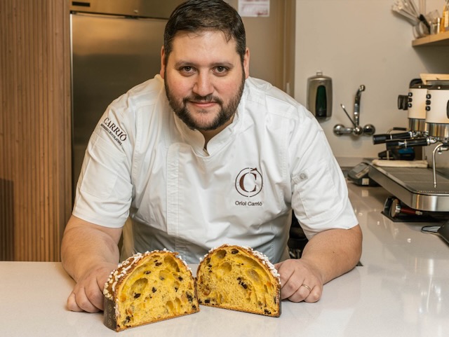 PANETTONE PASTISSERIA ORIOL CARRIÓ BARCELONA