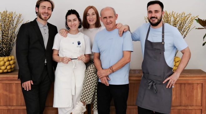 Paco Perez i familia a Miramar de Llançà